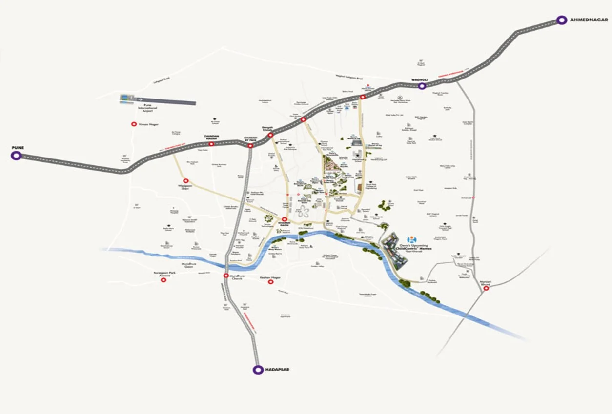 Gera Own The Blue, Gera Own The Blue Kharadi, luxury apartments in Kharadi Pune, Gera Developments projects Pune, premium residences Pune, Kharadi luxury homes, 3 BHK pool residences Pune, 4 BHK pool apartments Pune